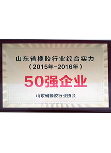 山东省橡胶行业综合实力50强 山东省橡胶行业综合实力50强